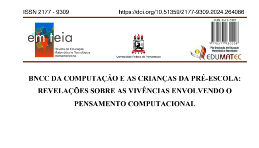 BNCC da computacao e as crianças da pré-escola