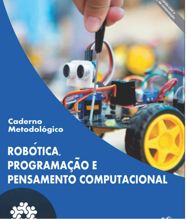 Capa do Caderno de Robotica Programação e Pensamento Computacional