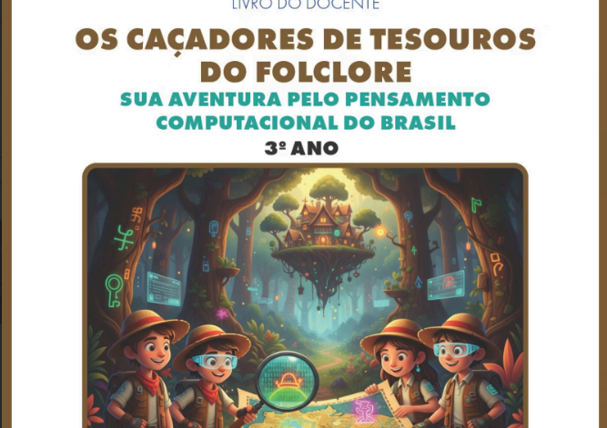 Capa do livro Os Caçadores de Tesouro do Folclore