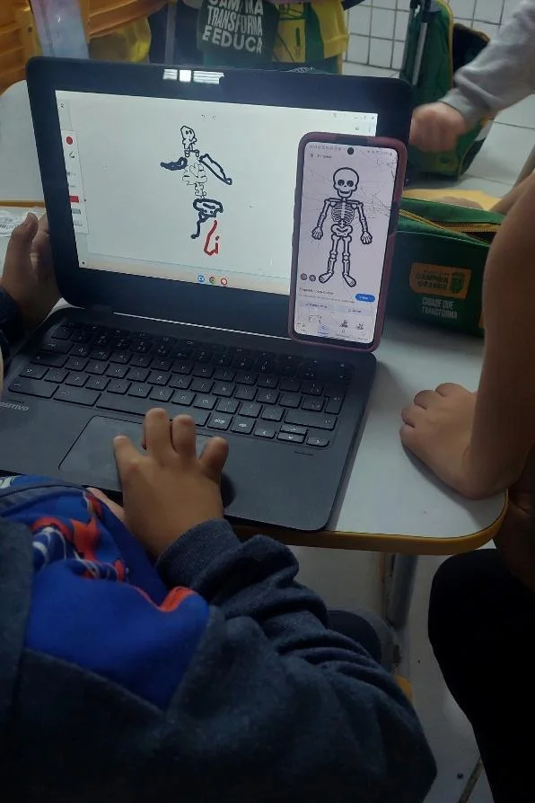 Figura 2 - Ilustração no Chromebook