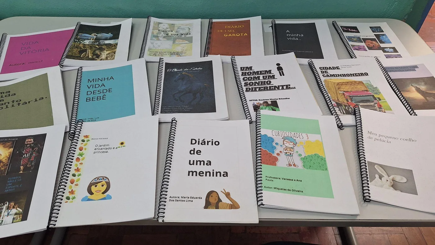 Figura 2 – Exemplares dos livros impressos