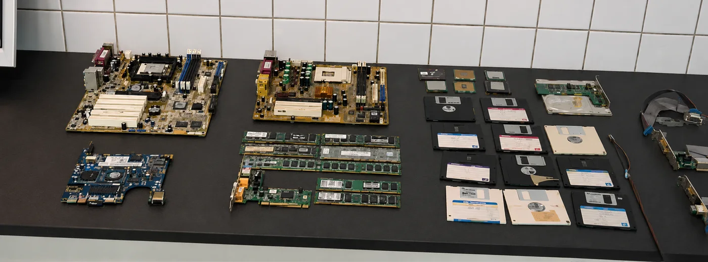 Figura 1 – Hardware: Componente dos computadores